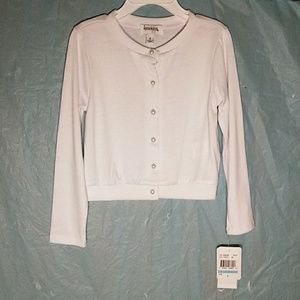 Speechless Kids Girl's Button Down Sweater